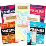 Travel Size Puzzle Books for Seniors - Set of 8