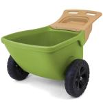 Easy Haul Wheelbarrow with Tool Storage - Green