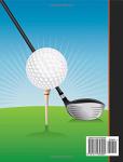 Golf Composition Notebook with Lined Pages