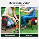 Garden Kneeler and Seat for Seniors and Women