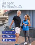 Waterproof Fitness Tracker Watch for Seniors