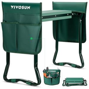 Garden Kneeler and Seat with Tool Bags