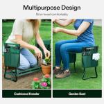 Garden Kneeler and Seat with Tool Bags