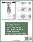 Extra Large Print Garden Word Search Puzzles