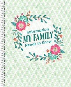 Family Information Organizer for Seniors