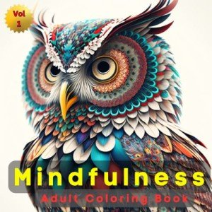 Mindfulness Animal Coloring Book for Stress Relief