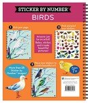 Birds Sticker by Number: Fun Brain Games for Seniors