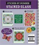 Sticker by Number: Stained Glass Brain Games for Seniors