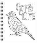 Calm Large Print Coloring Book for Seniors