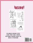Large Print Christian Coloring Book for Seniors