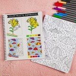 Large Print Coloring Book for Stress Relief