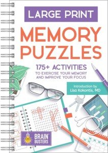 Large Print Memory Puzzles for Seniors
