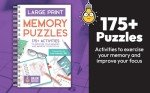 Large Print Memory Puzzles for Seniors