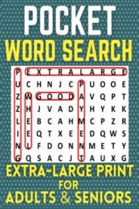 Extra Large Print Pocket Word Search for Seniors