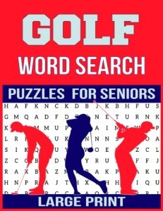 Extra Large Print Golf Word Search Book