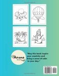Easy Large Print Coloring Book for Seniors