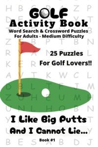 Golf Word Search & Crossword Puzzles for Seniors