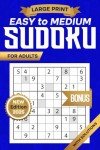 Large Print Medium Sudoku Book for Seniors