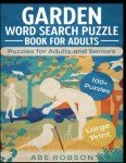 Large Print Garden Word Search for Seniors
