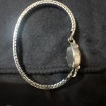 Vintage Ladies Bulova 10k White Gold Cocktail Watch