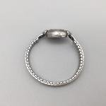Vintage Helbros Cocktail Watch for Women 17mm Silver