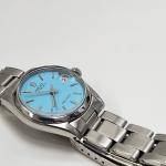 Rolex OysterDate 31 Turquoise Steel Manual Watch