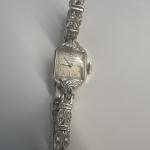 Girard-Perregaux 14K White Gold Diamond Cocktail Watch