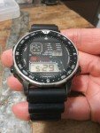 Vintage Citizen Windsurfer Alarm Chronograph Watch