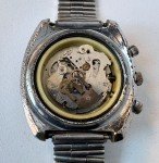 Sicura Vintage Men's Chronograph Watch, Yellow Dial