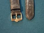 Vintage Rolex Black Lizard 20mm Watch Strap