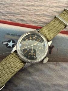 1950s Waltham A-17 Military Pilot Watch