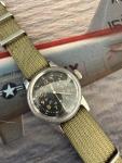 1950s Waltham A-17 Military Pilot Watch