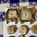Vintage Men's Military Watches for Repair or Parts