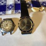 Vintage Men's Military Watches for Repair or Parts