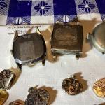 Vintage Men's Military Watches for Repair or Parts