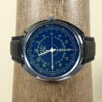 Vintage Russian 24-Hour Mechanical Pilot Watch 38mm