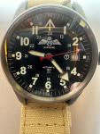I.W. Inc. Vintage 41mm Pilots Watch Ref 02573