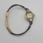 Vintage Central Mechanical Watch Gold & Silver Tone