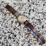 Vintage 33mm Boulevard Mechanical Men's Wristwatch