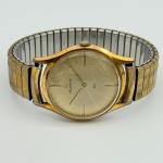 1950s HELBROS Gold Tone Mechanical Dress Watch