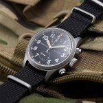 Baltany Vintage Military Quartz Chronograph Watch