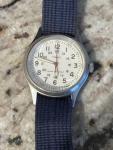 Timex x J Crew Men's White Dial Vintage Watch