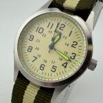 Unisex Vintage Military Field Style Quartz Watch