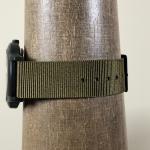 Men's Vintage Military Field Quartz Watch, Olive Band