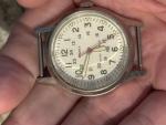 Timex x J Crew Men's White Dial Vintage Watch