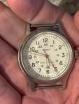 Timex x J Crew Men's White Dial Vintage Watch