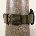 Men's Vintage Military Field Quartz Watch, Olive Band