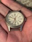 Timex x J Crew Men's White Dial Vintage Watch