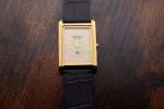 Vintage Seiko Slim Tank Quartz Men's Dress Watch