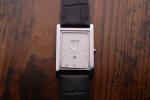 Seiko Vintage Men's Slim Tank Leather Dress Watch